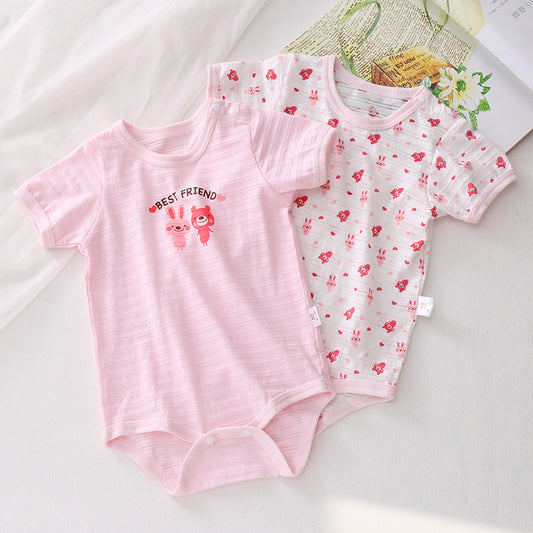 Small Fresh Large Size Short Sleeve Triangle Jumpsuit, Climbing Suit