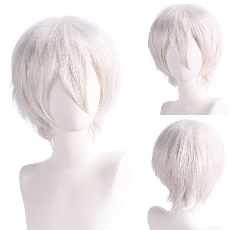 Short Hair Closing Face Top Optional Mao Style Cos Wig