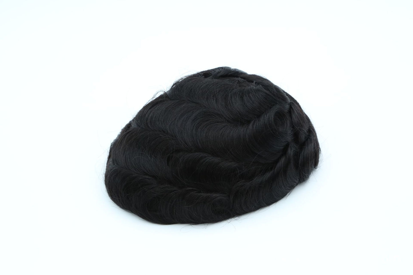 Men's Human Wigs Hair Piece Durable Men's Wig