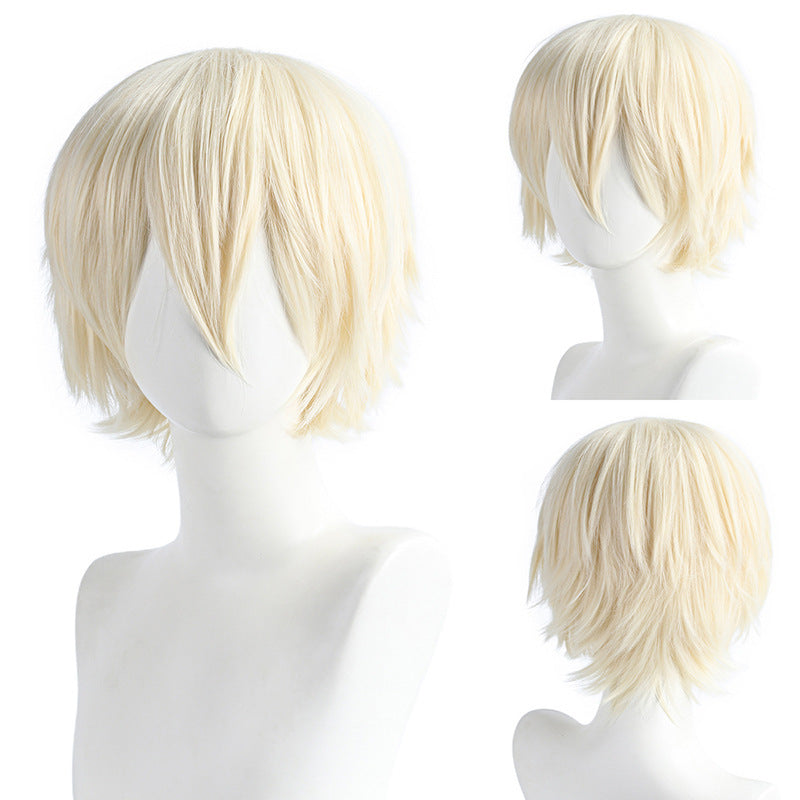 Short Hair Closing Face Top Optional Mao Style Cos Wig
