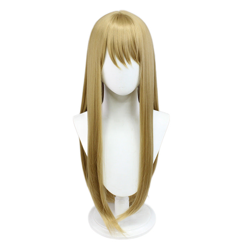 Nun Sexy Uniform Clothing White Fiber Cos Wig