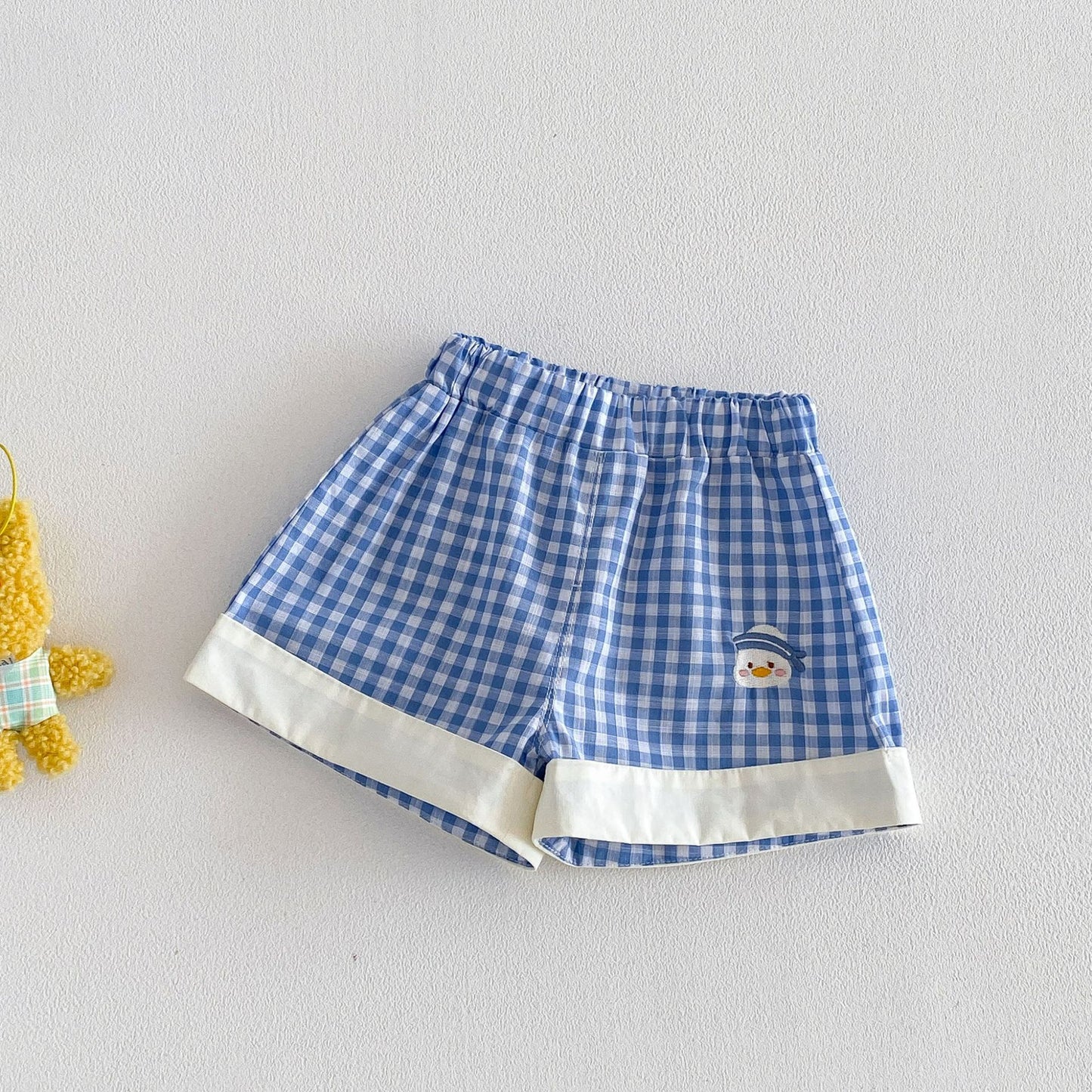 Children's Cartoon Doll Collar Summer Short Sleeve Trendy Embroidery Children's T-shirt