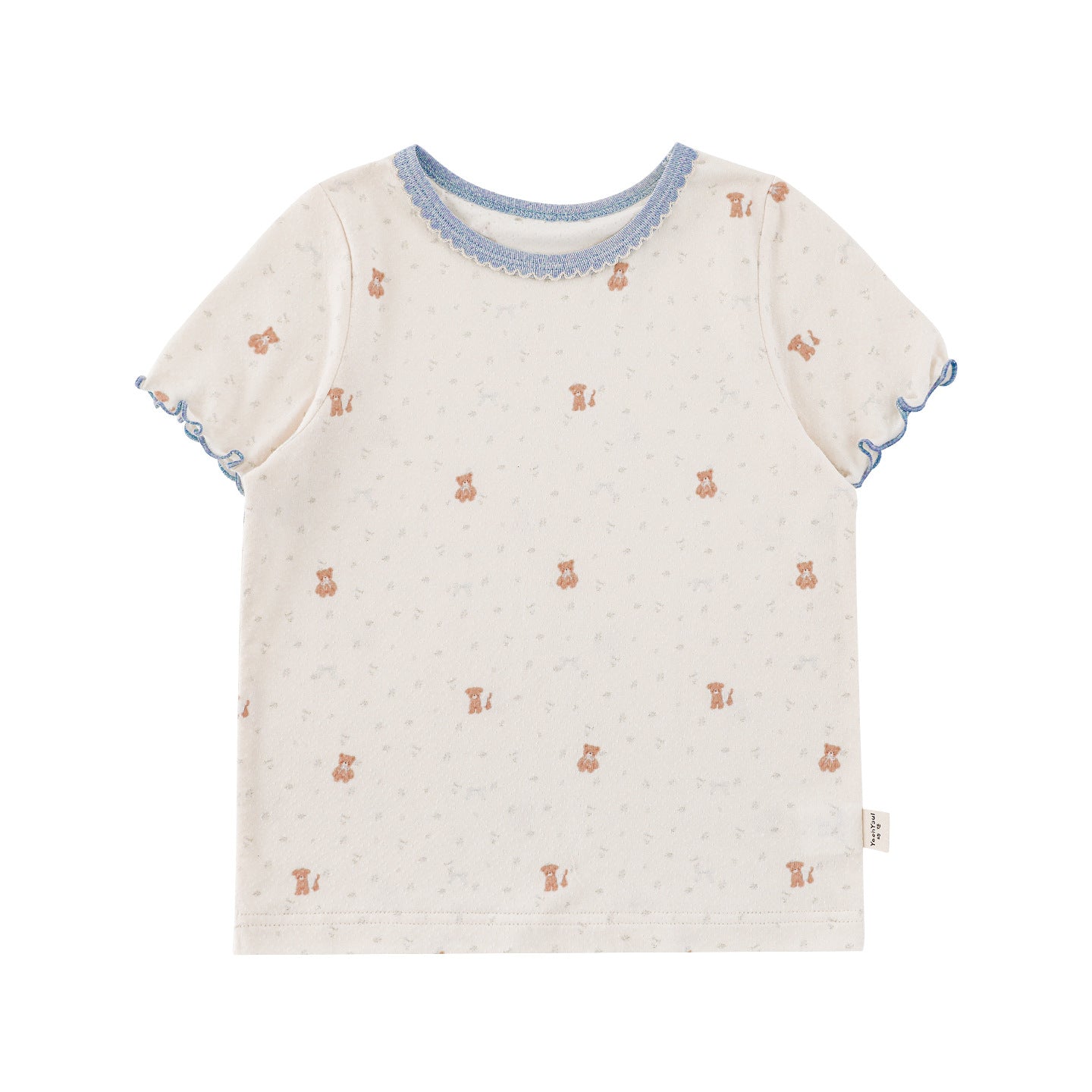 Children's Cartoon Full Printed Short-sleeved Clothes Pajamas Children's Suit