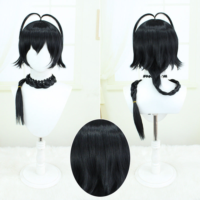 Yan Fox Demon Little Red Lady White Early Moon Oriental Cos Wig