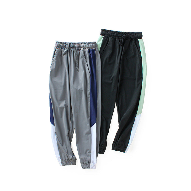 Men's & Children's Summer Clothing Crawler Middle Big Sports Ice Children's Pants