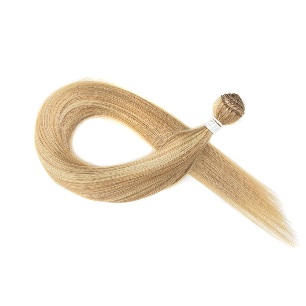 Classy Beautiful African Weft Hair Extension Long Straight Wig