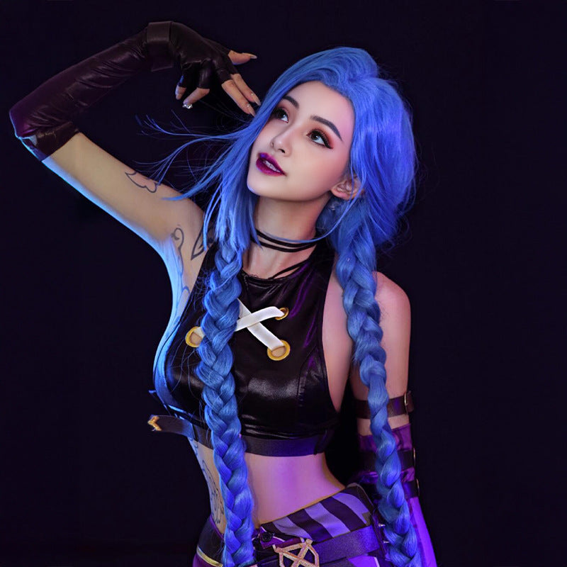 Cardamom Rambling Lolita Kinks Union One-piece Cos Wig
