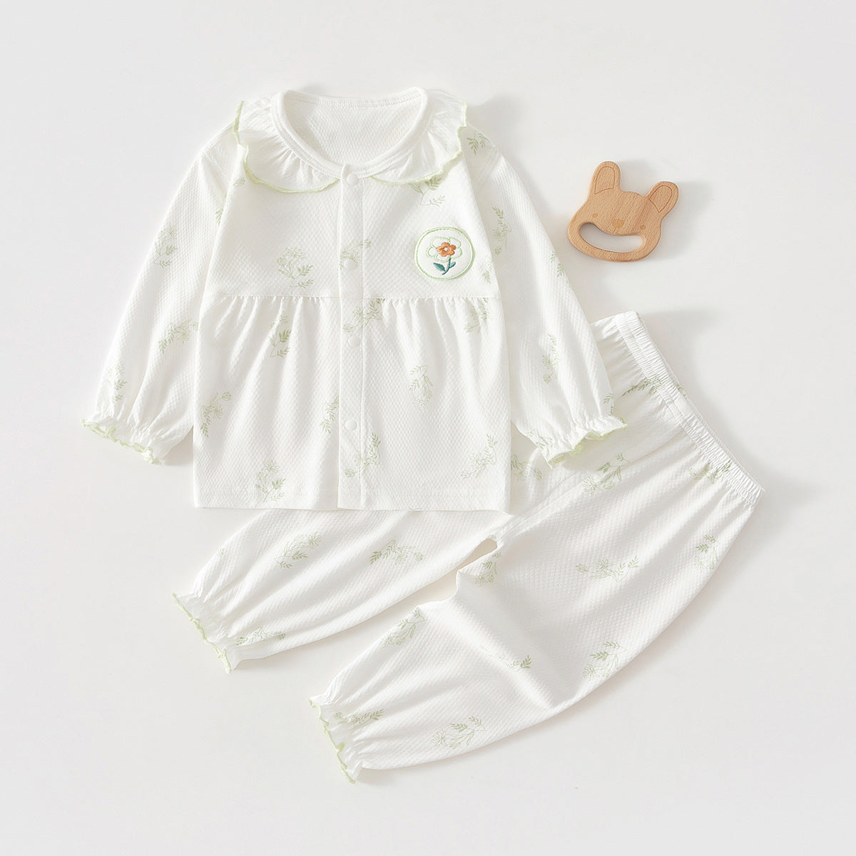 Summer Class January Infant Air Conditioning Split Thin Jumpsuit, Climbing Suit