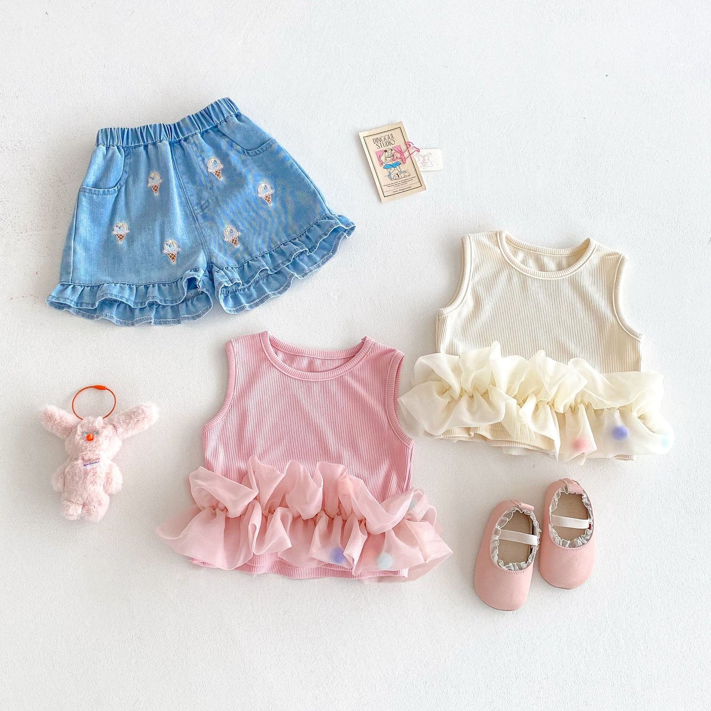 Or Exchange For Mesh Vest Summer Sweet Children's T-shirt