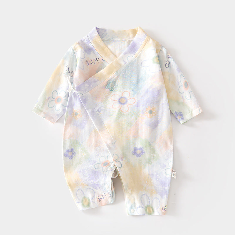 Jumpsuit Summer Romper Long Sleeve Bamboo Fiber Air Jumpsuit, Climbing Suit