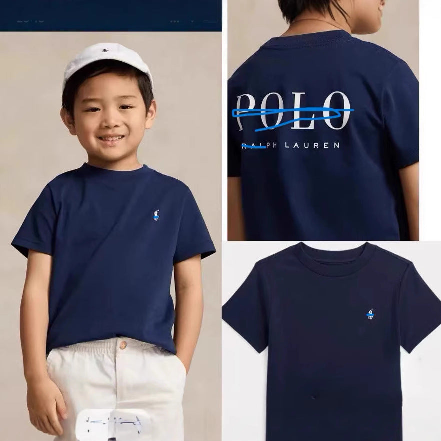 Children's Sleeve Summer Clothes Trendy For Top Children's T-shirt