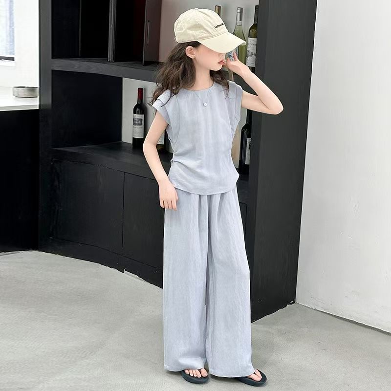 Children's Older Korean Style Wear Match Clothing Idle Children's Suit