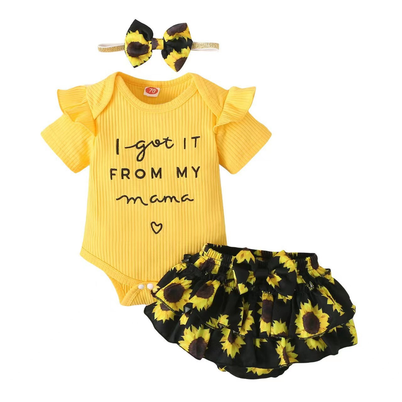 Summer Clothes Jumpsuit Shorts Floral Clothing Cute Children's Suit