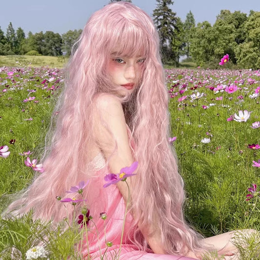 Extra Small Female Lolita Curly Hair Wig Long Curls