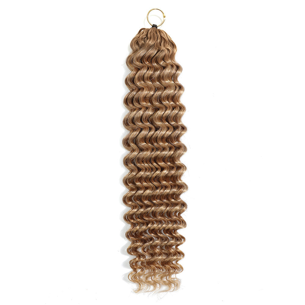 Comfortable Human Crochet Knitting Feather Extension Real Hair Wig