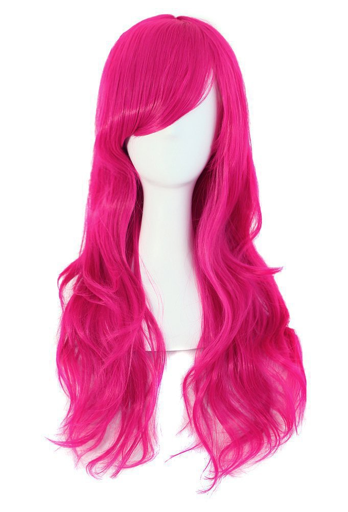 Colorful Long Curly Hair Anime Mermaid Cos Wig