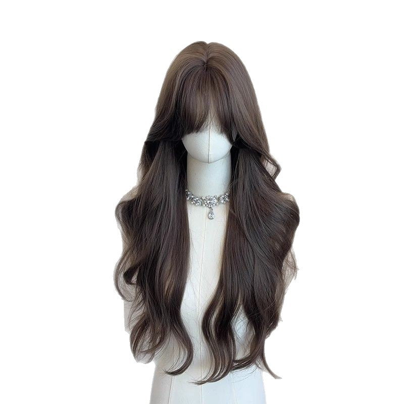 Curly Hair Korean Style Big Wave Atmosphere Wig Long Curls