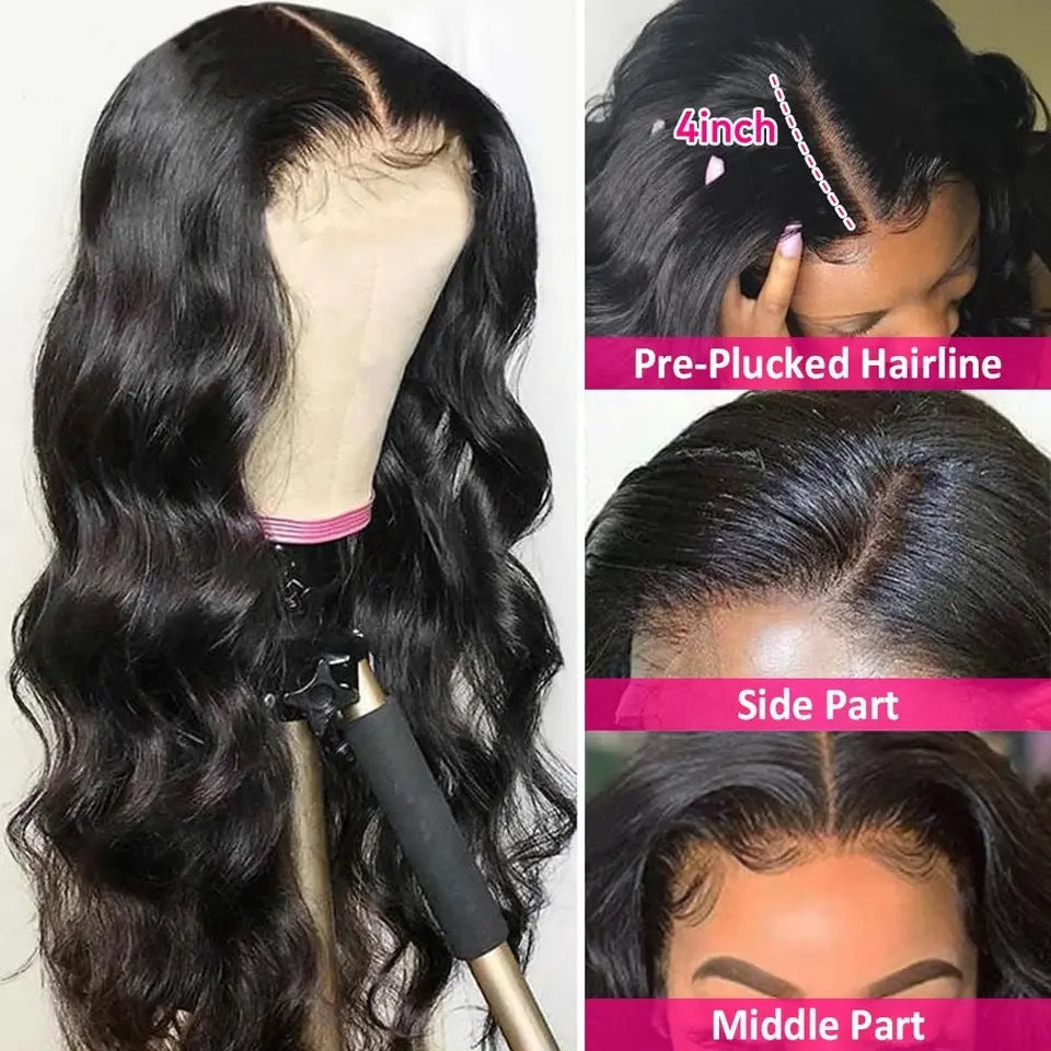 Medium Hair Curly African Natural Fluffy Wig Long Curls