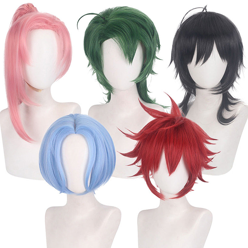 Lord Unlimited Skateboard Big Scalp He Cos Wig