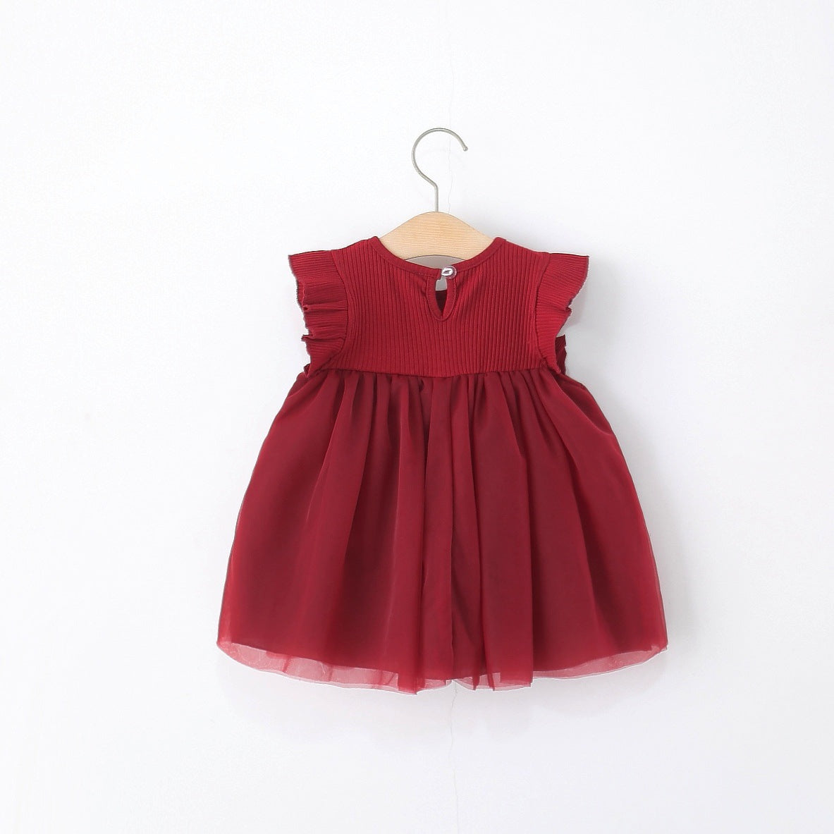 Children's Summer Bow Skirt Western Style One Year Old Children's Dress