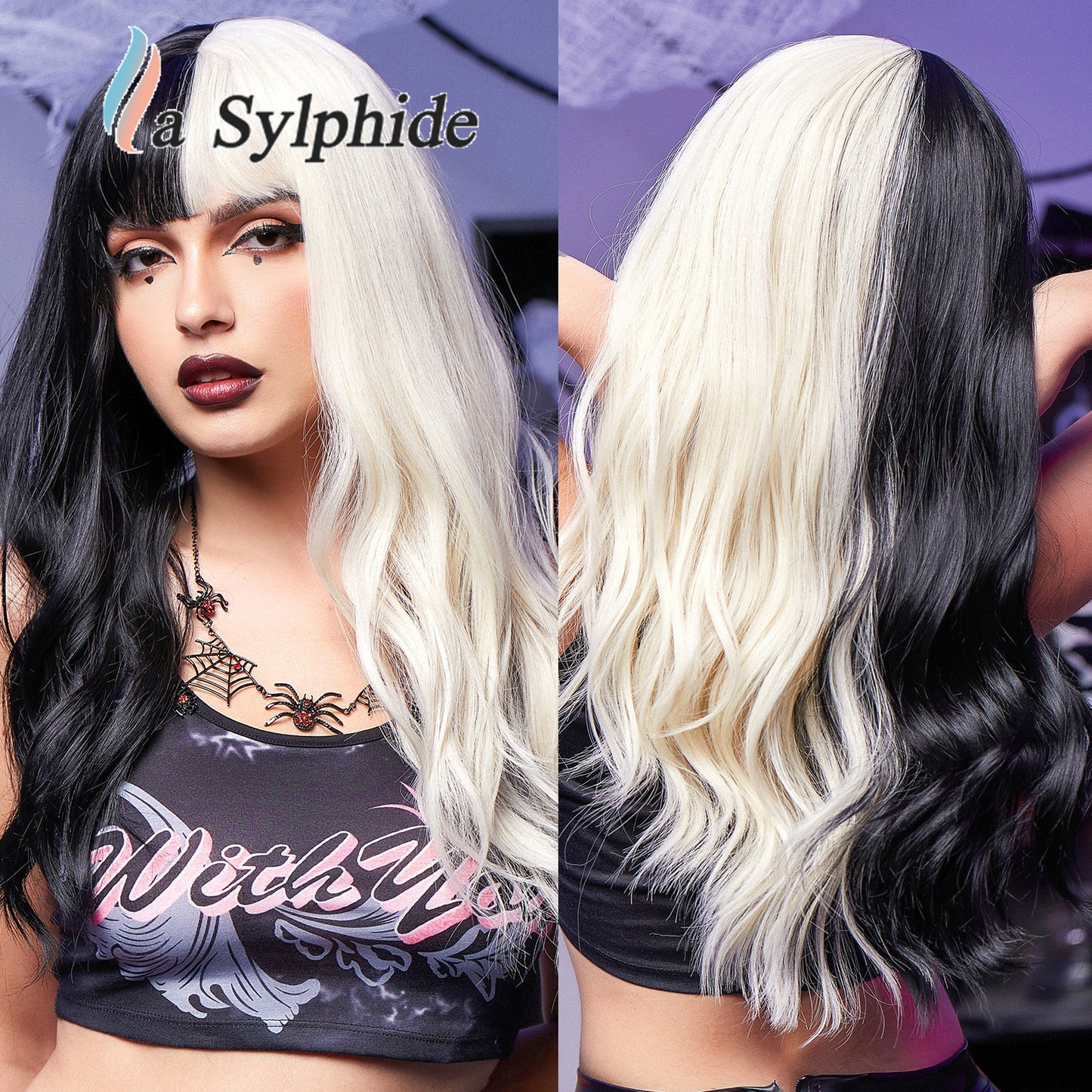 Women's Head Hair Light Luxury Overseas Warehouse Straight Halloween Wig Long Curls