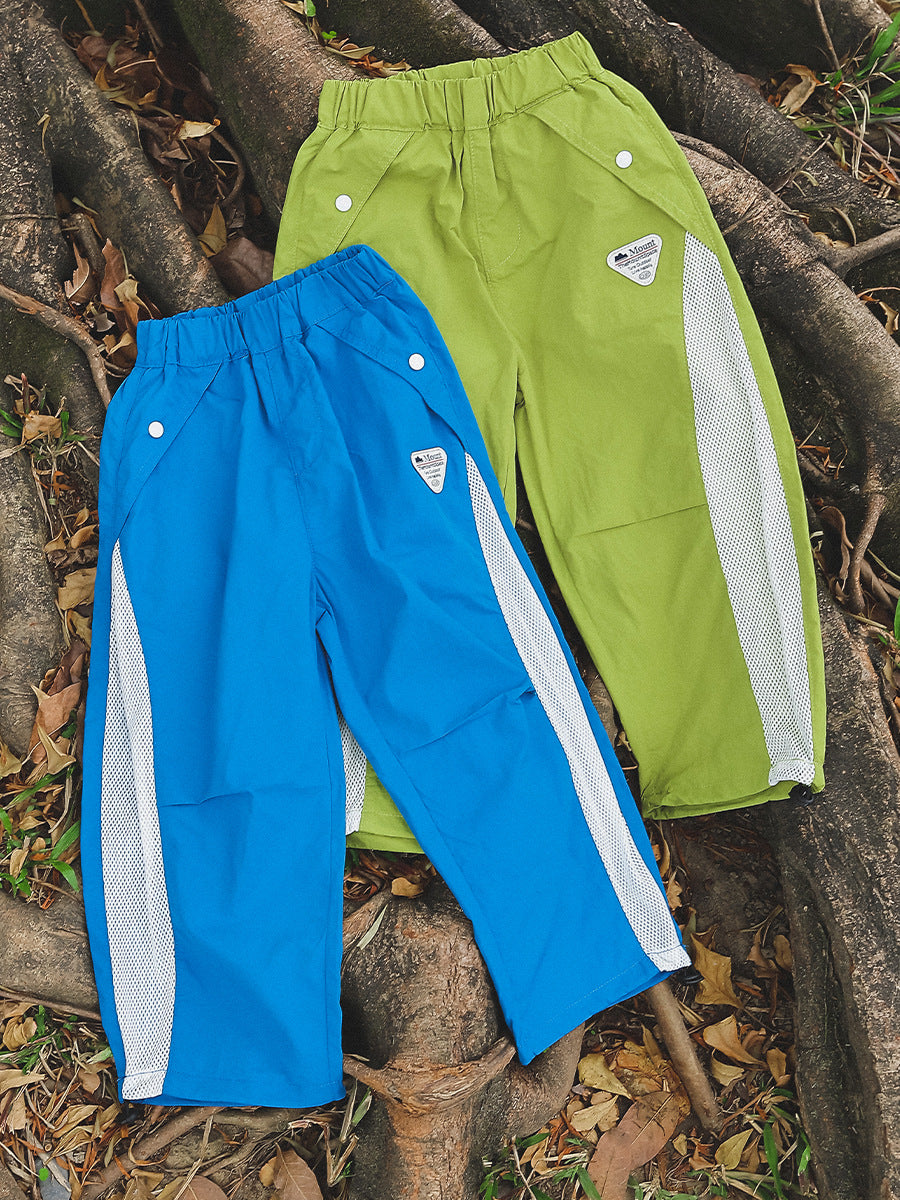 Children's Summer Outdoor Sports Trousers Mountain Style Mesh Children's Pants
