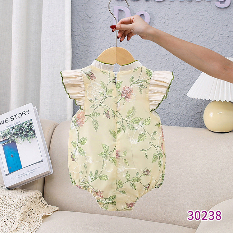 Jumpsuit National Style Thin Born Triangle Rompers Jumpsuit, Climbing Suit