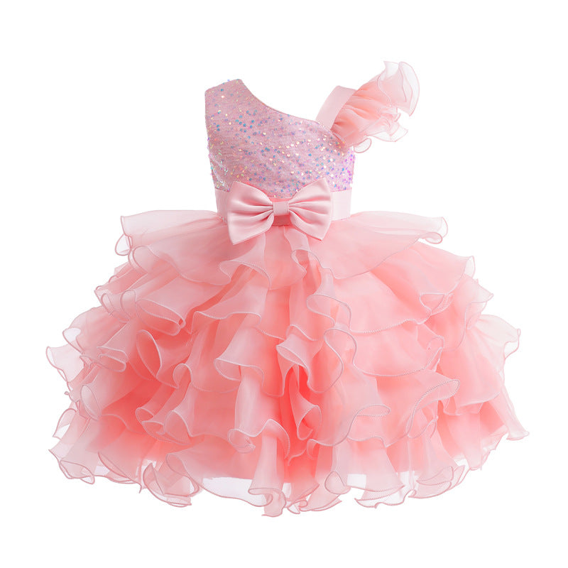 Children's Princess Gown One Year Old Children's Dress