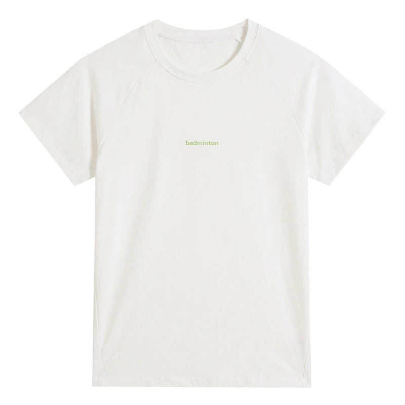 Tops Older Summer Moisture Absorption Cool Feeling High Elastic Quick Children's T-shirt