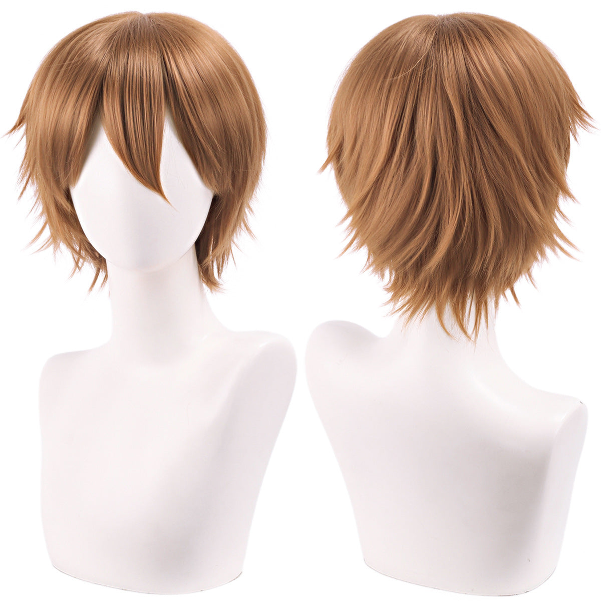 Men's Main Less Short Hair Color Universal Cos Wig