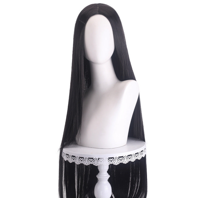 Pretty New Universal Long Straight Hair Cos Wig