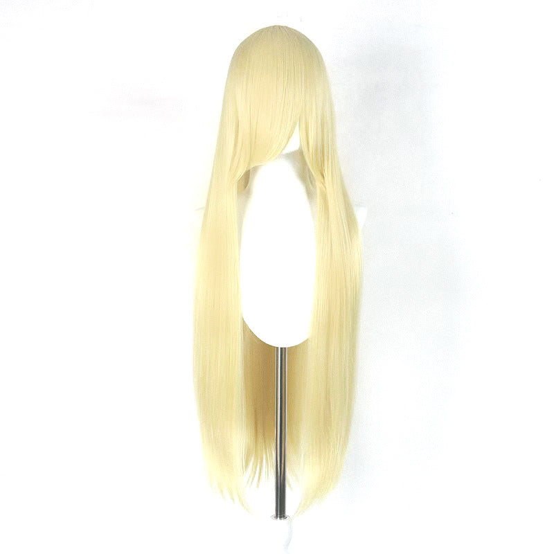 Straight Hair Rose Internal Net Simulation Scalp Secondary Element Cos Wig