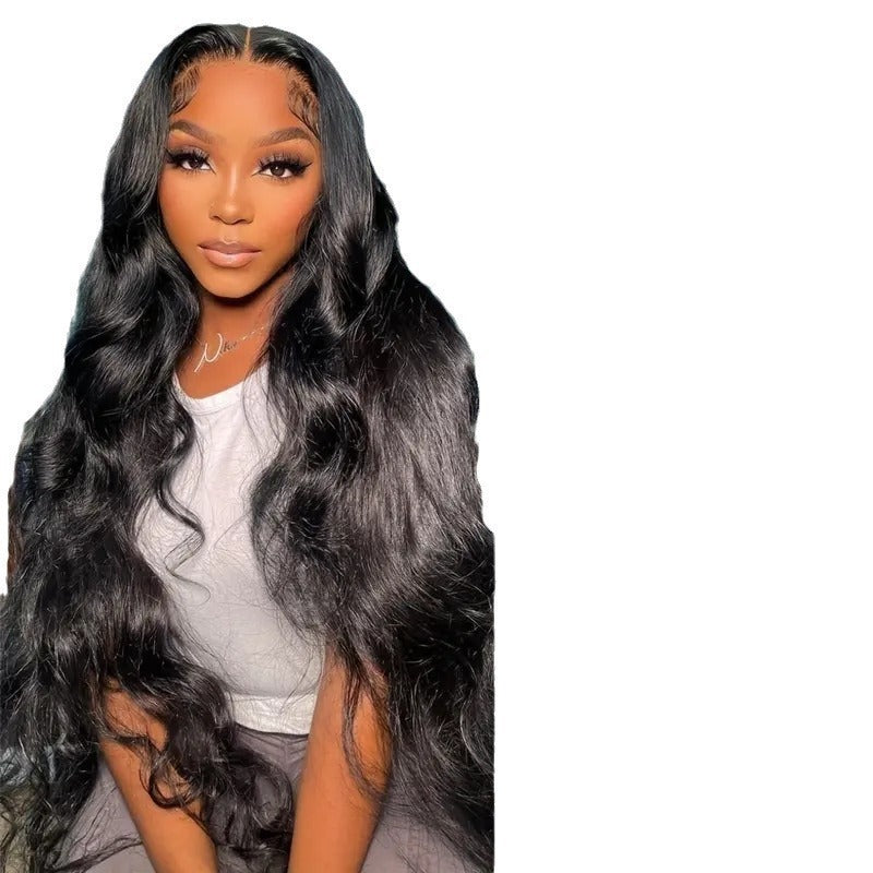 Women's Lace Fashion Wavy Curly Hair Chemical Wig Long Curls