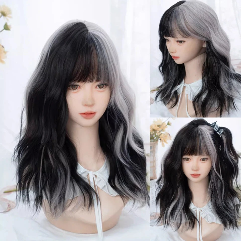 Role Play Dyed Chemical Fiber Whole Top Film Television Long Straight Wig