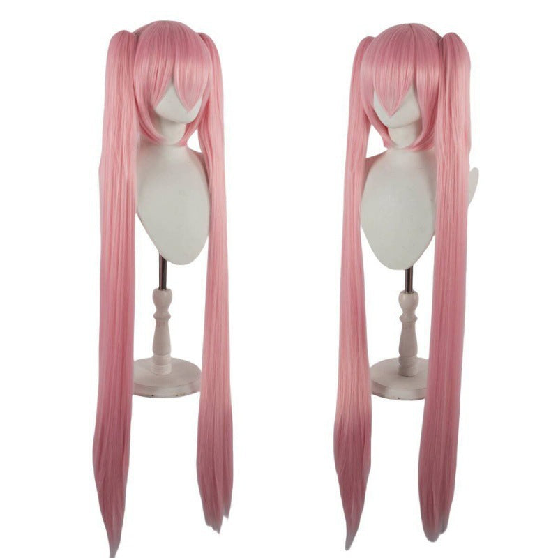 Jaws Clamp Double Horse Tail Long Cos Wig