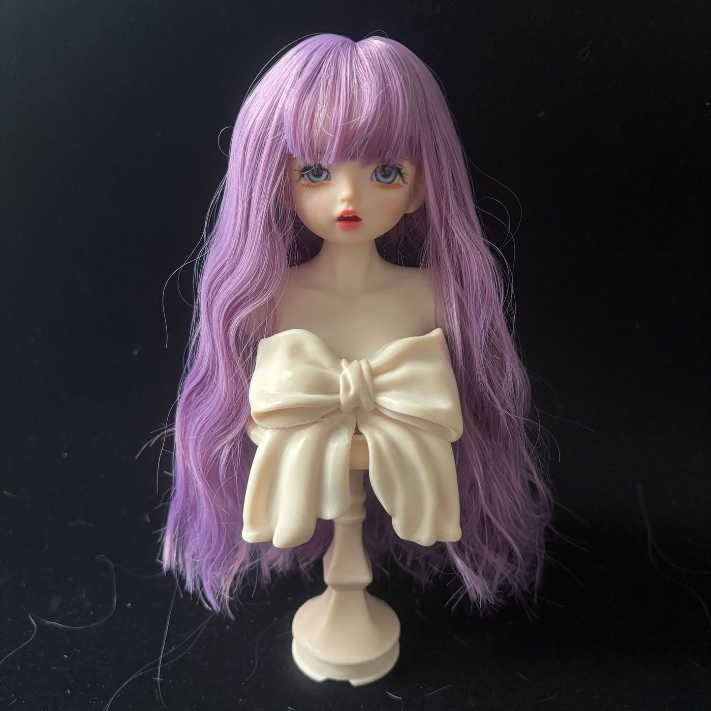 With Bangs Multicolor Small Curls Dress Up Cos Wig