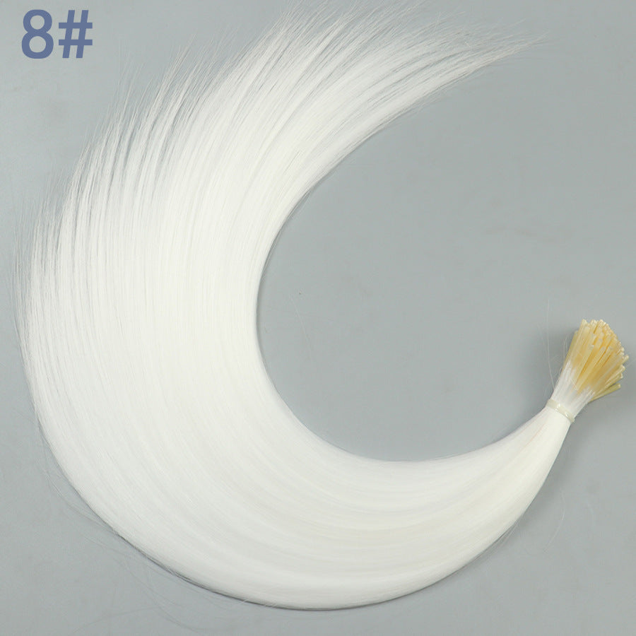 Cm Color Feather Hair Extension Fiber Chemical Wig Ponytail