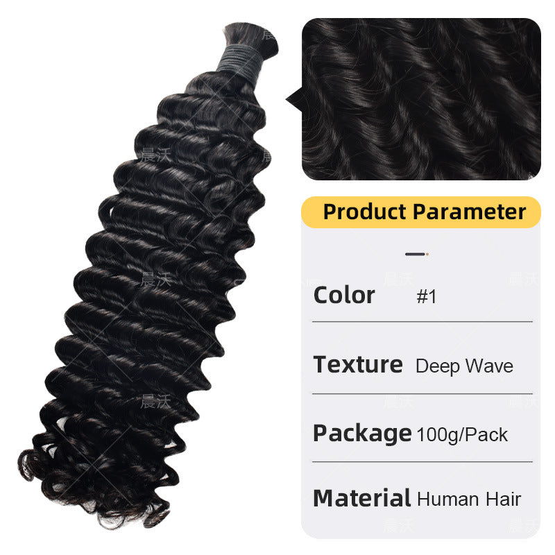 Elegant Dirty Braid Turn Human Vietnam Real Hair Wig