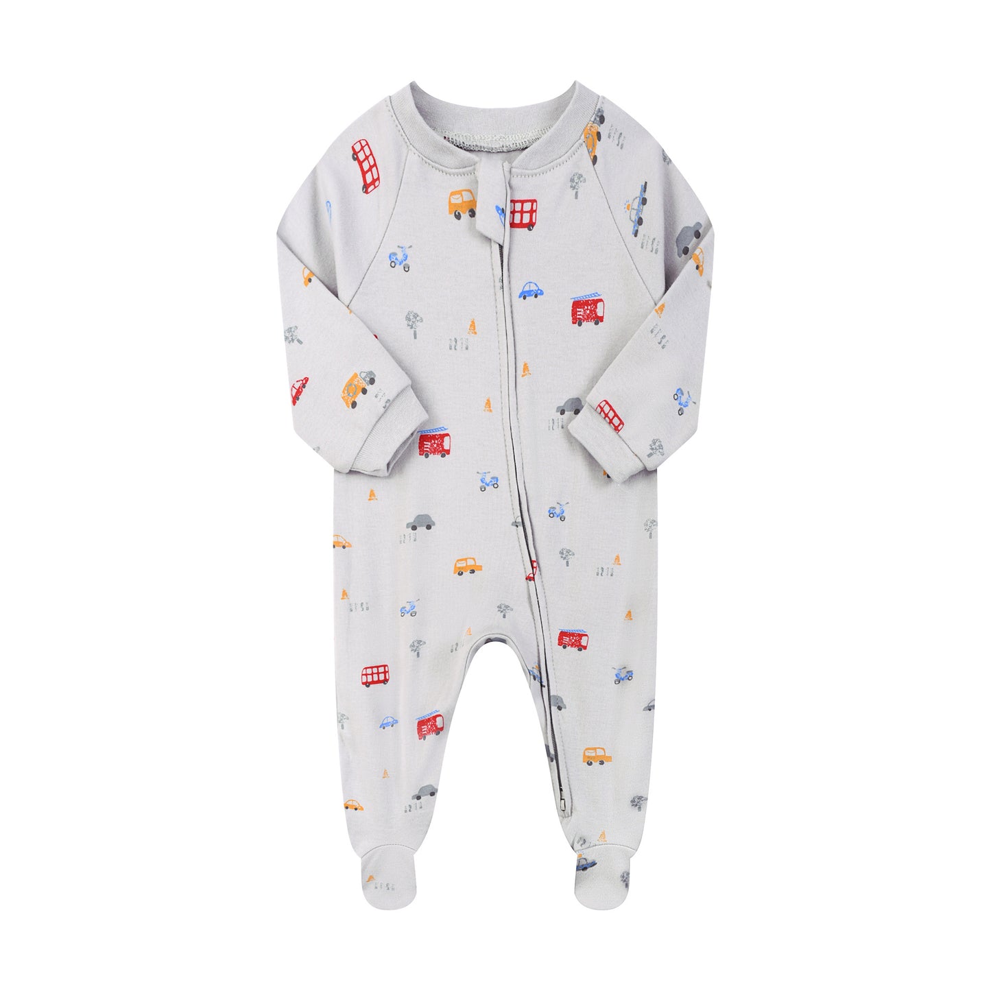 Born Class Jumpsuit Cotton Two-way Zipper Boy Rompers Jumpsuit, Climbing Suit