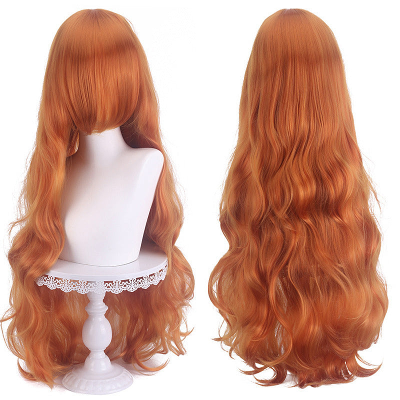 Curly Hair Universal High Quality Thickened Airy Curl Head Cover Cos Wig