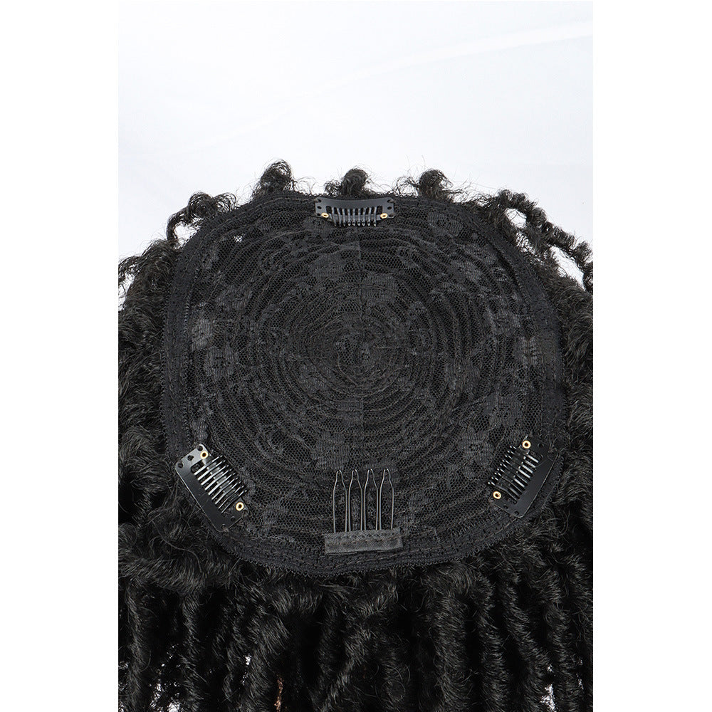 Chemical Fiber Empty Heart Braid Hairpiece Natural Other Wig