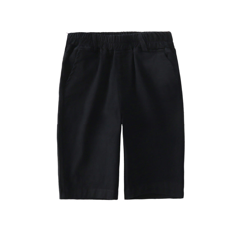 Children's Uniform Primary Secondary School Suit Boys Khaki Thick Dark Children's Pants
