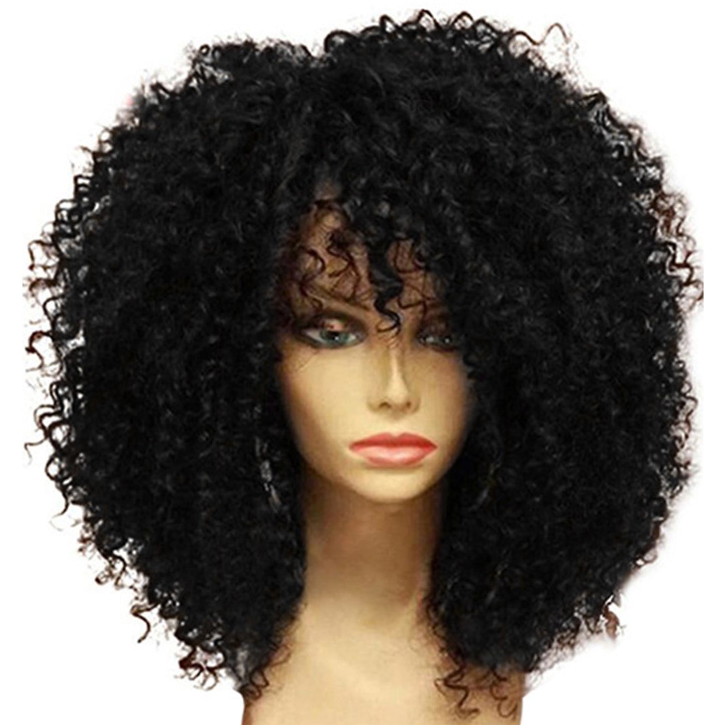 Fashion Small Fluffy Afro Synthetic Wigs Wig Short Curly Hair