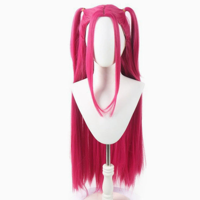 Group Rumi Tiger Clip Twist Braid Ponytail Cos Wig