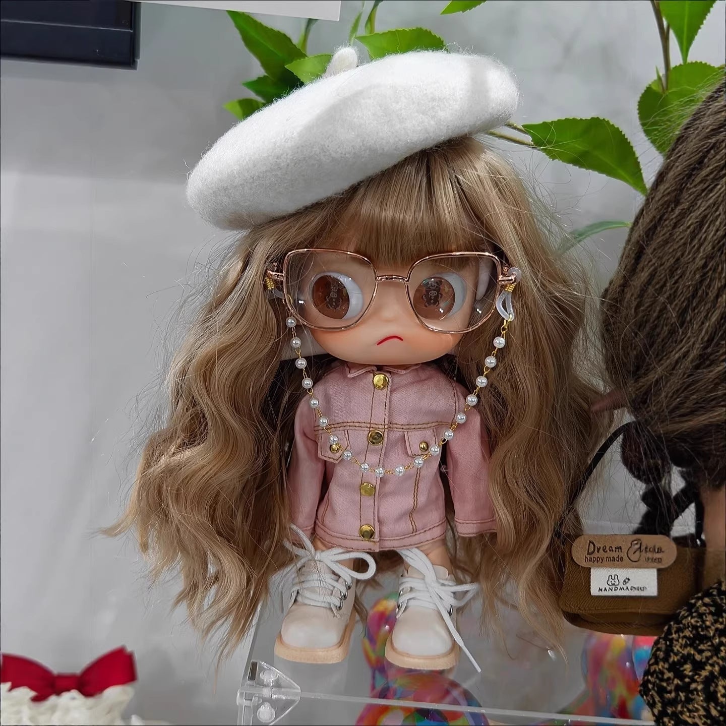 Doll Sister Ga Zi Gingerbread Man Cos Wig