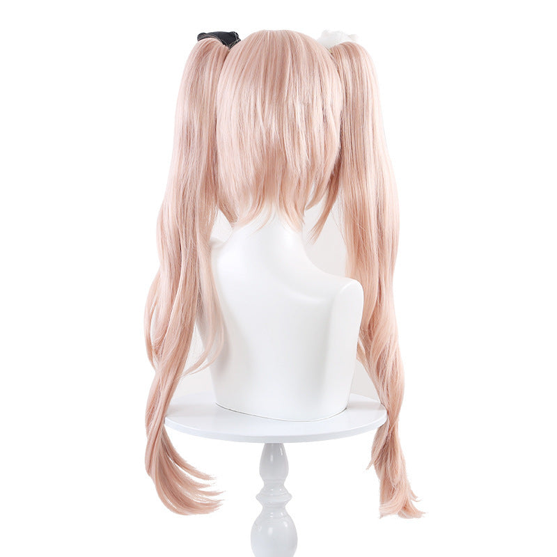 Bullet Wheel Broken Shield Double Tiger Mouth Clip Ponytail Cos Wig