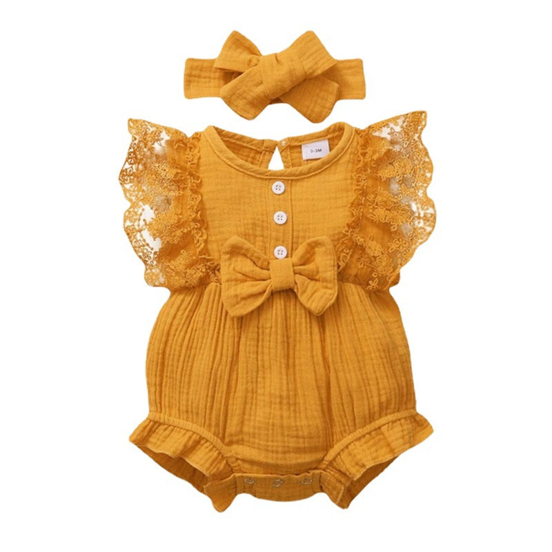 Candy Color Lace Rompers Princess Dress Jumpsuit, Climbing Suit