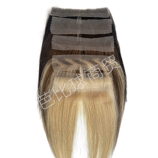 Fetal Hair Real Human Forehead Supplementing Wig Bangs