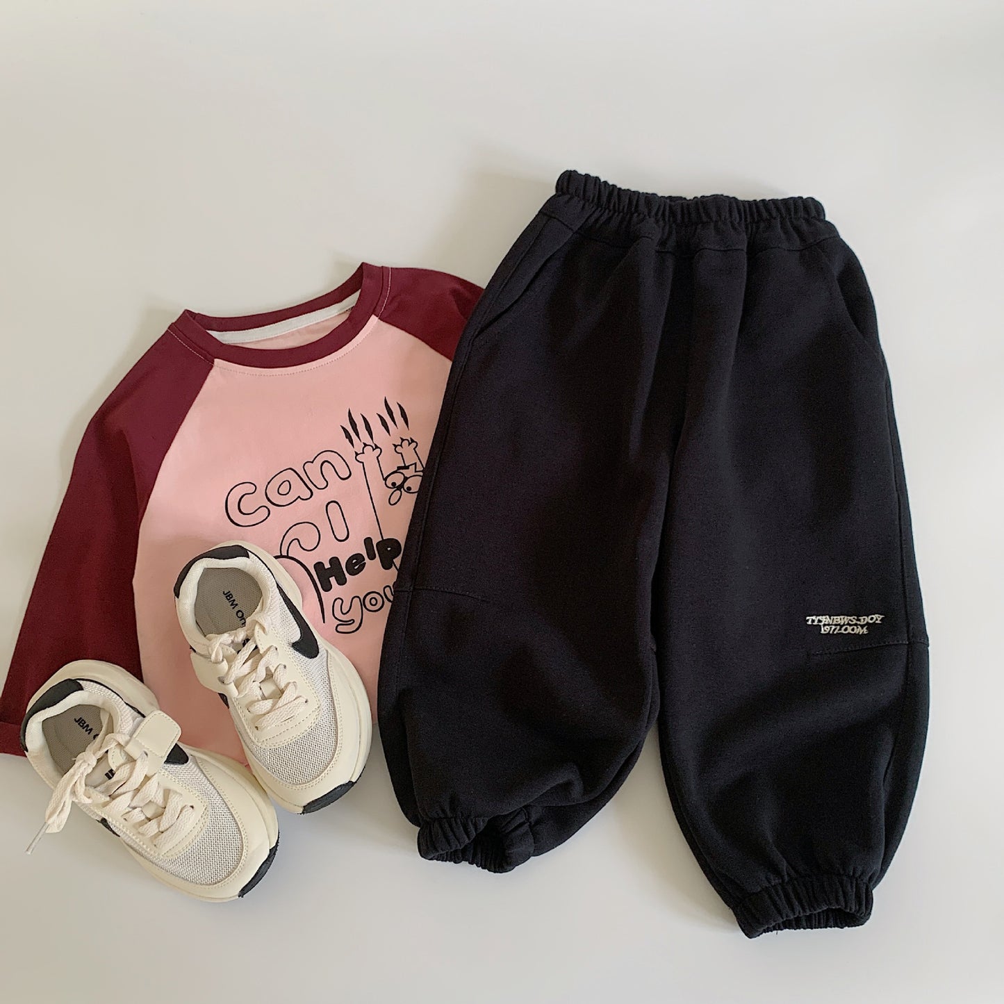 Men's & Children's Spring Trousers Sports Outerwear Casual Crawler Children's Pants