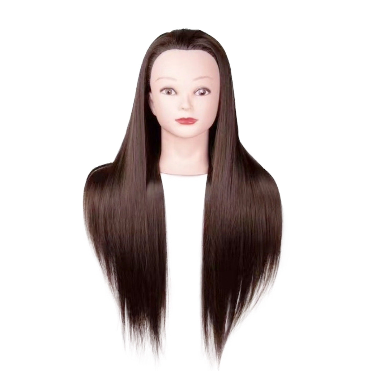 High Simulation Head Hairdressing Beginner Practice Model Barber Other Wig